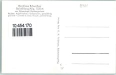 87538 W8975 Bolsterlang - Berghaus Schwaben