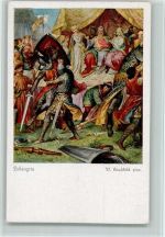Lohengrin , sign Hauschild - Uvachrom Nr. 4483 Serie 258 AK Uvachrom