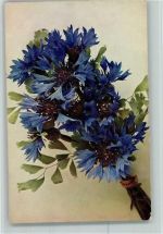 Kornblumen-Strauß AK Blume