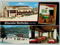 94379 W8449 Markbuchen - Berggasthof Markbuchen Innenansicht Skilift Winter