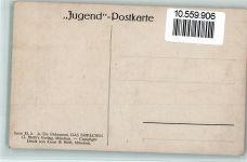 Jugend Postkarte Serie XI Nr. 2 - Richemont, "Erwachen" AK Muttertag