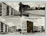 07629 O6530 Hermsdorf , Thür - Waldsiedlung Erich-Weinert-Straße Werner-Seelenbinder-Sportstätte Am Stadion Oberschule II