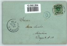 09669 O9262 Frankenberg , Sachs 1899 Gebrauchsspuren Marktplatz Mondschein