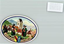 W7860 Schopfheim Kofferetikett