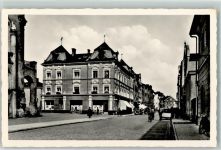 84359 W8346 Simbach a. Inn - Innstraße Oldtimer Fahrrad Fahne