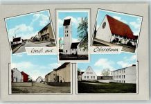 85077 W8072 Oberstimm - Dorfstraße VW-Käfer Kirche