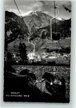Bad Hofgastein Berglift , gute Erhaltung AK Sessellift 1961 Foto AK