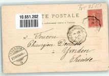 25150 Pont-de-Roide 1904 - Route de Besancon