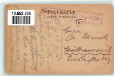 Hrodna Garten a. d. Memel 1915 Gebrauchsspuren