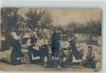 Tracht Spindel Trachten Bulgarien 1918 Privatfoto AK