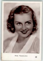 Miss Yougoslavie Verlag A. Noyer Nr. 14 D Studio M. Pergay Paris Fotograf Foto AK