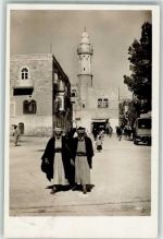 Bethlehem 1938 Foto AK Tracht Straße