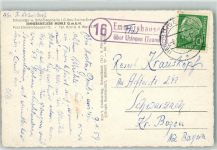 61250 W6390 Usingen - Landpoststempel Emmershausen Emmershäuser Mühle