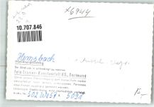 69502 W6944 Hemsbach , Bergstr FOTO KEINE AK Gasthaus Ort handschriftlich