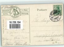O3700 Wernigerode Brockenbahn Grosse Kurve an der Padde Harzbahn 1908