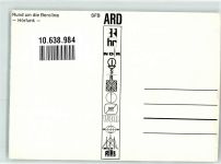 Rund um die Berolina Hörfunk SFB sign Oswin Radio Künstlerkarte