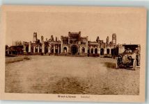Brest Brest-Litowsk 1917 Foto AK Bahnhof Auto Oldtimer
