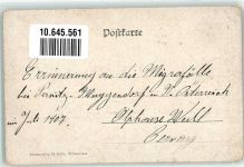 2763 Muggendorf 1907 Künstlerkarte Myrafälle Mühle sign. W. Wehl