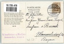 10115 O1120 Weißensee 1909 Foto AK Kinderheim St. Josefsheim Ort lt. Stempel