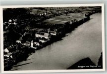 Beuggen Schloss - Fliegeraufnahme Freigegeben d. R.L.M.