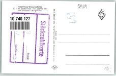 57299 W5909 Burbach , Siegerl Foto AK Hotel Wasserscheide