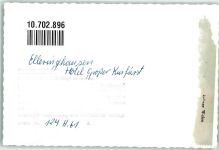 59939 W5787 Elleringhausen , Sauerl FOTO KEINE AK Hotel Großer Kurfürst Ort handschriftlich