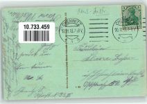 O9000 Chemnitz , Sachs Musikgruppe Kontragirarre Akkordeon Geige Ort lt. Stempel Musikinstrument 1913