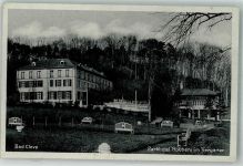 47533 W4190 Kleve , Niederrhein Foto AK Hotel Robbers im Tiergarten