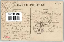 92190 Meudon 1905 Foto AK Bergbahn Briefmarke Bildseite