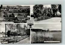 18292 O2602 Krakow a See - Seehotel Seepromenade Jörnberg Badeanstalt Lehmwerder