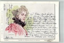 Leonore Gestalten der klass. Kunst und Dichtung Adelskorrespondenz Doubek, F.B. Gebrauchsspuren