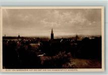 84359 W8346 Simbach a. Inn - Blick von der Marienhöhe auf den Ort und Knabeninstitut Mariental