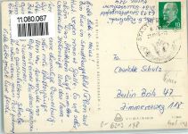 36404 O6220 Stadtlengsfeld - FDGB-Diätheim Gesamtansicht Marktstraße Felda-Lichtspiele 4-Bildaufnahme