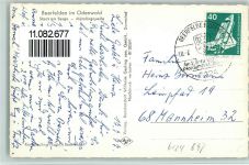 64711 W6124 Beerfelden , Odenw - Gaststätte Brunnenstube Mümlingsquelle