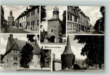 99610 O5230 Sömmerda - Ortsansichten Tor Turm Mehrfachaufnahme