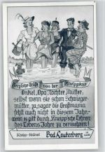W3422 Bad Lauterberg im Harz Kneipkur - Wassertreten - 1954 AK Kur