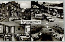 54492 W5564 Zeltingen Foto AK Gasthaus Weinstuben Burgkeller