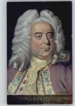Händel - B.K.W. 874-30 AK Händel, G.F. Künstlerkarte