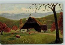 Serie I Nr. 8 Künstlerpostkarten aus dem Schwarzwald Harbers