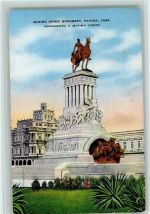 Havanna La Habana - Maximo Gomez Monument Monumento a Maximo Gomez