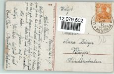 Bärbele und Hannesle 1917 AK Volksleben Schwarzwald