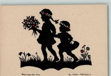 Kinder mit Blumen Sachse-Schubert, M.