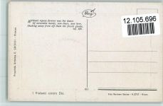 Serie Nr. 611 Verlag E. Sborgi - Christliches AK Verlag Prägedruck