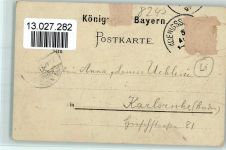 83471 W8240 St Bartholomä Künstlerkarte Königsee