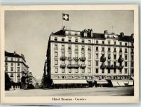 Genève Genf Hotel Bernina Schweizer Banner Bahnhof