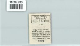 59755 W5760 Neheim-Hüsten - Vignette Wappen Kaffee Hag ca 1920-1940