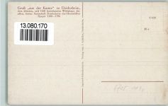 67146 W6705 Deidesheim Künstlerkarte Gesamtansicht Eisenbahnen Weinberge