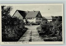 72175 W7242 Dornhan 1955 Gebrauchsspuren Pension Friedrichshof AK