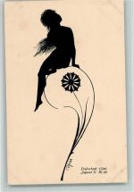 Jugend II Bl. 38 AK Schattenbilder Diefenbach, K. W.