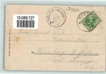 88353 W7964 Kißlegg 1905 Gebrauchsspuren Schloß, Teilansicht